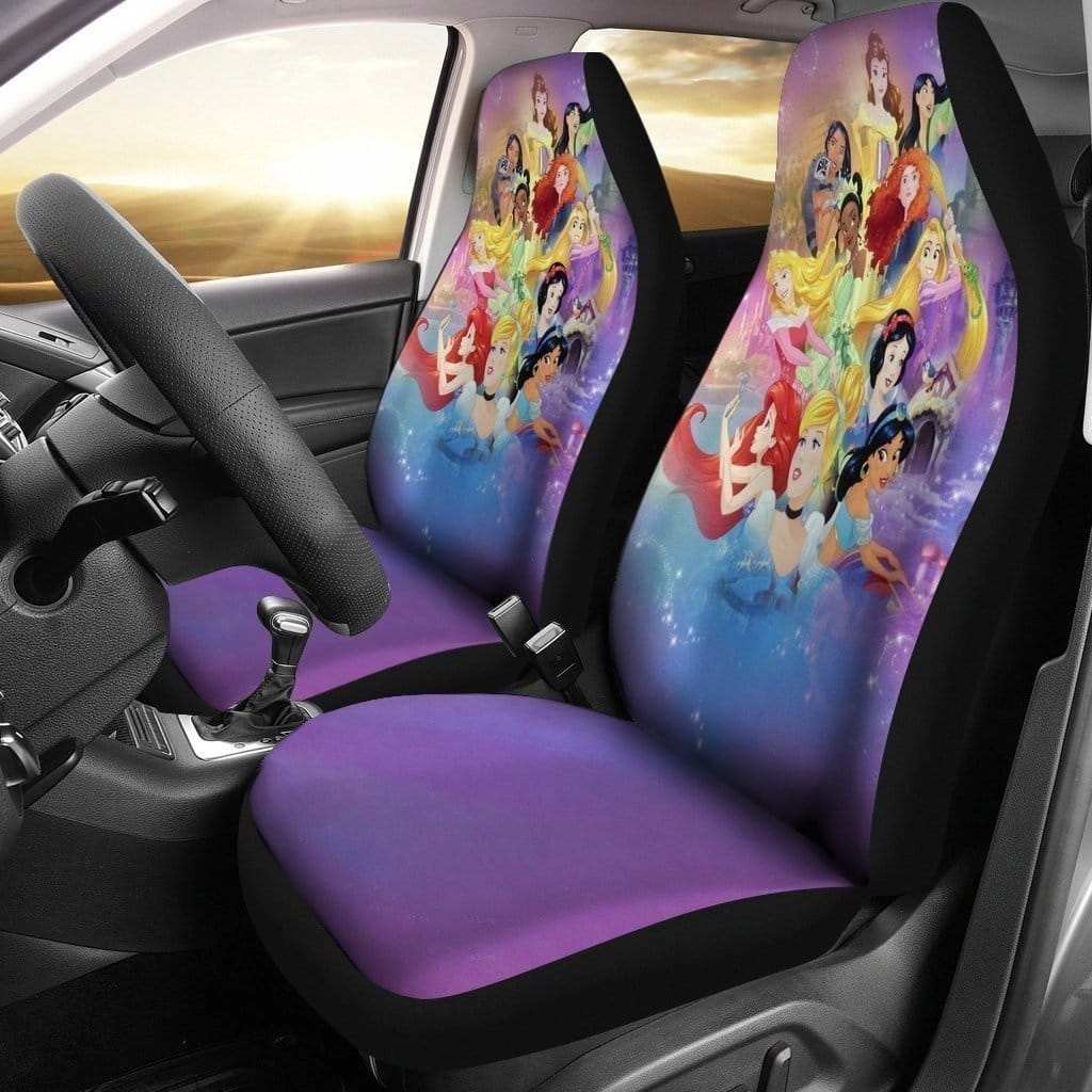 All Disney Princesses For Fan Gift Sku 1659 Car Seat Covers
