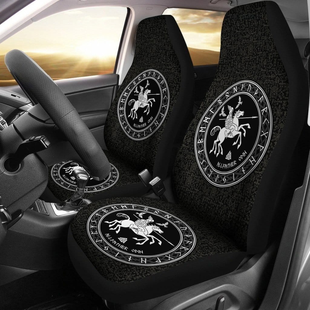 All Father Odin Viking For Fan Gift Sku 2023 Car Seat Covers