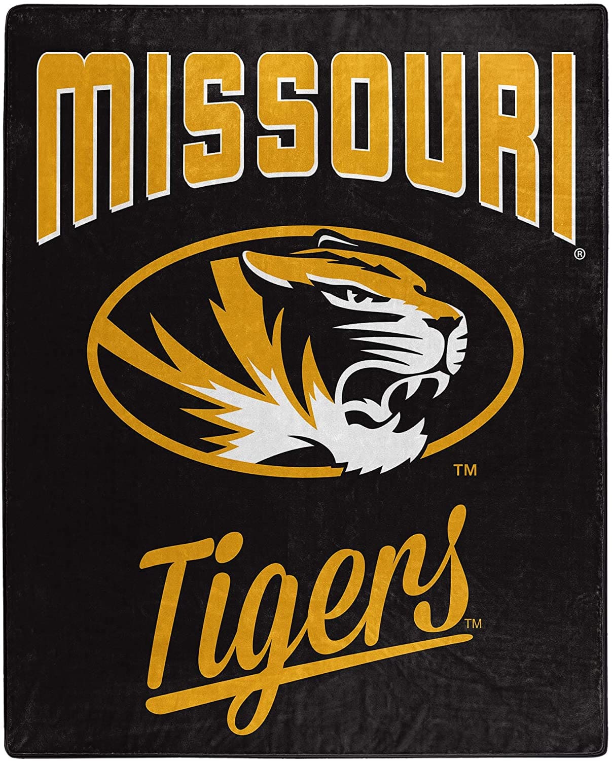 Alumni Silk Touch Throw Blanket Missouri Tigers Fleece Blanket