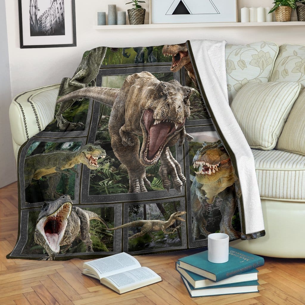 Amazon Best Seller Dinosaur T-Rex Dinosaur Lover Fleece Blanket