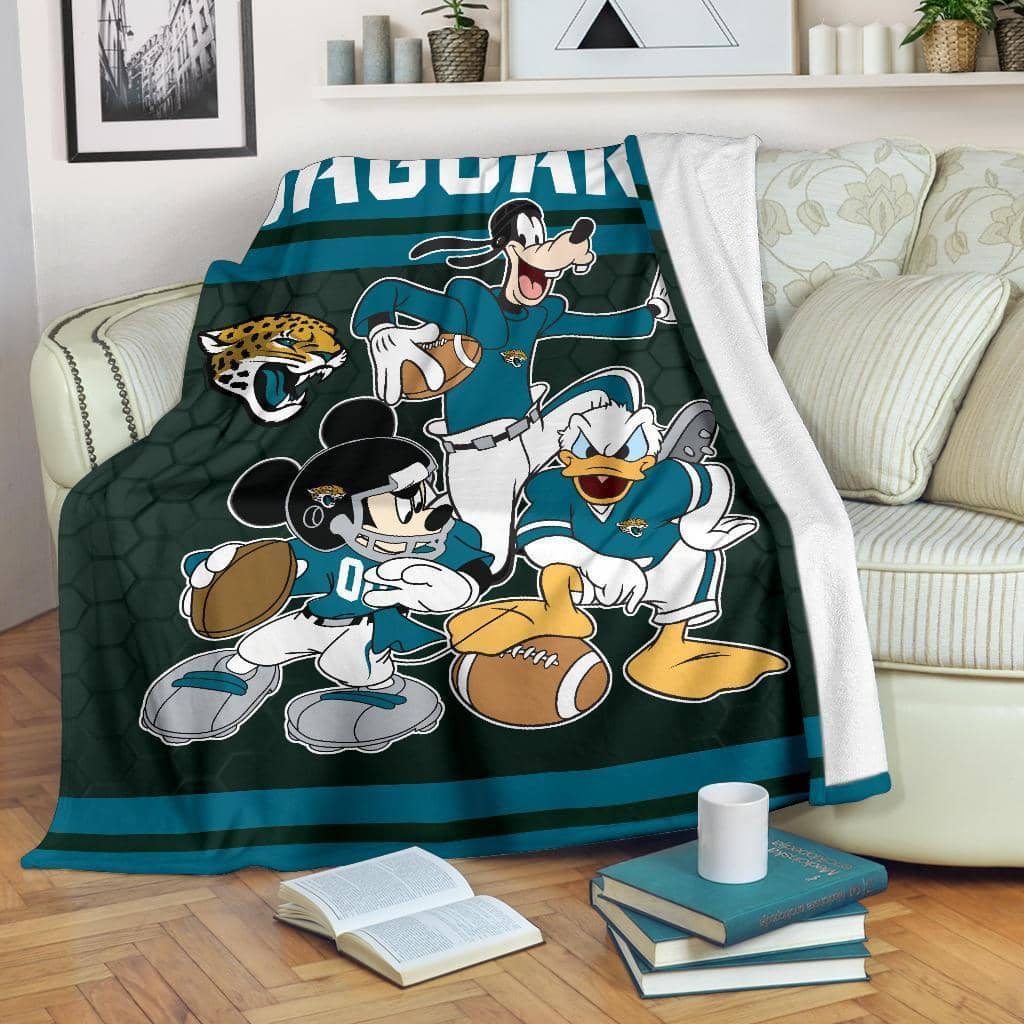 Amazon Best Seller Disney Jaguars Team Football Fleece Blanket