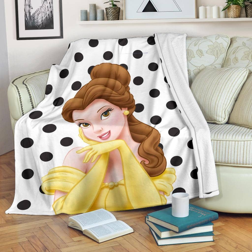 Amazon Best Seller Disney Princess Belle Beauty And The Beast Fleece Blanket