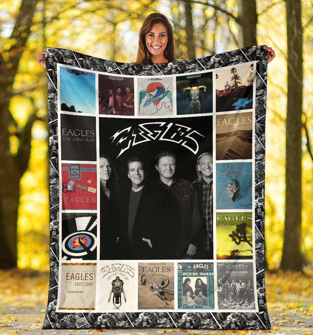 Amazon Best Seller Eagles Band Music Fleece Blanket