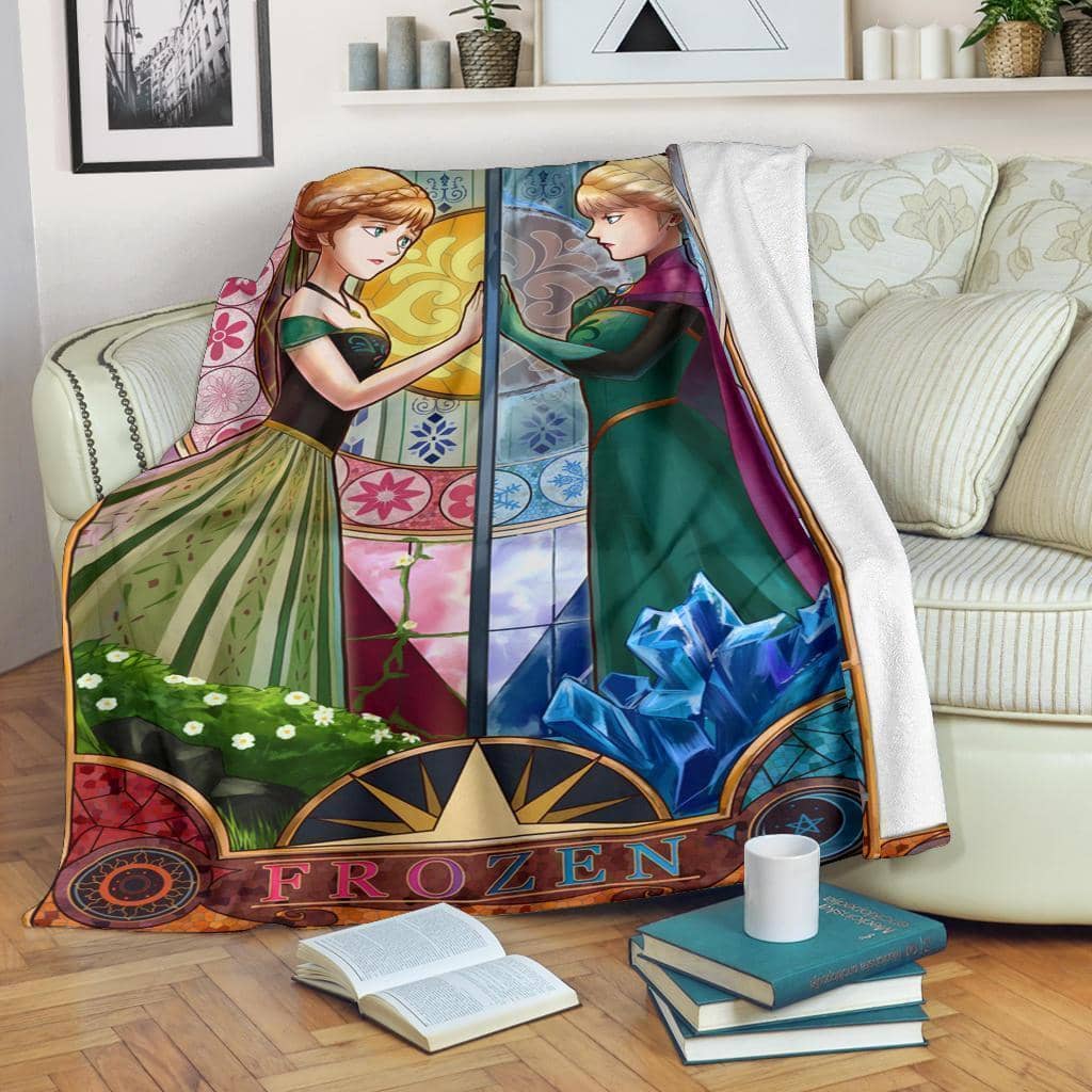 Amazon Best Seller Elsa Anna Princess Frozen Fleece Blanket