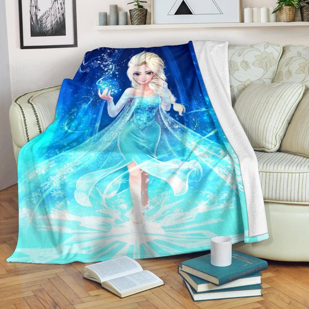 Amazon Best Seller Elsa Princess Frozen 2019 Fleece Blanket