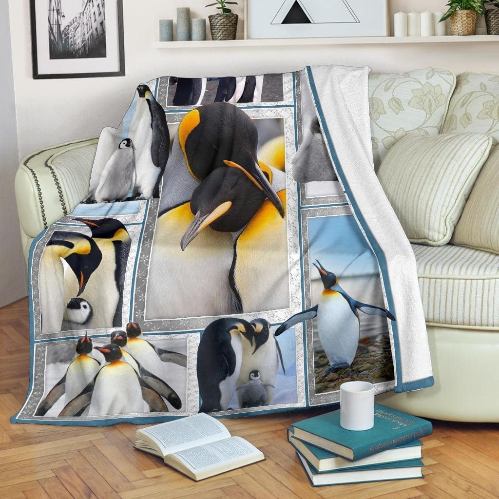 Amazon Best Seller Emperor Penguin Penguin Lover Fleece Blanket