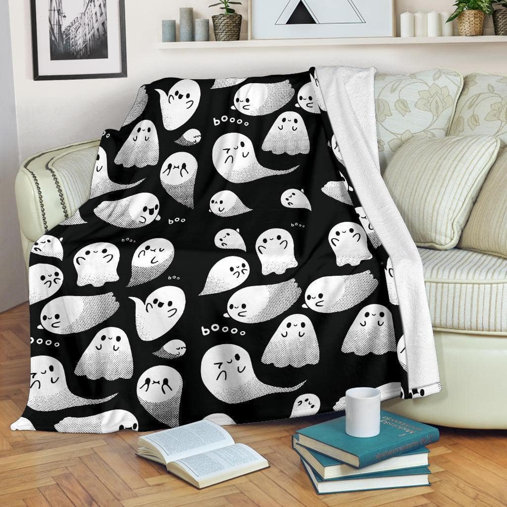 Amazon Best Seller Funny Ghosts Fleece Blanket