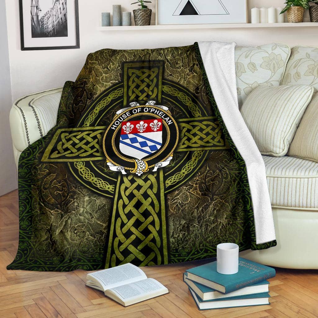 Amazon Best Seller House Of O Phelan Celtic Knott Fleece Blanket