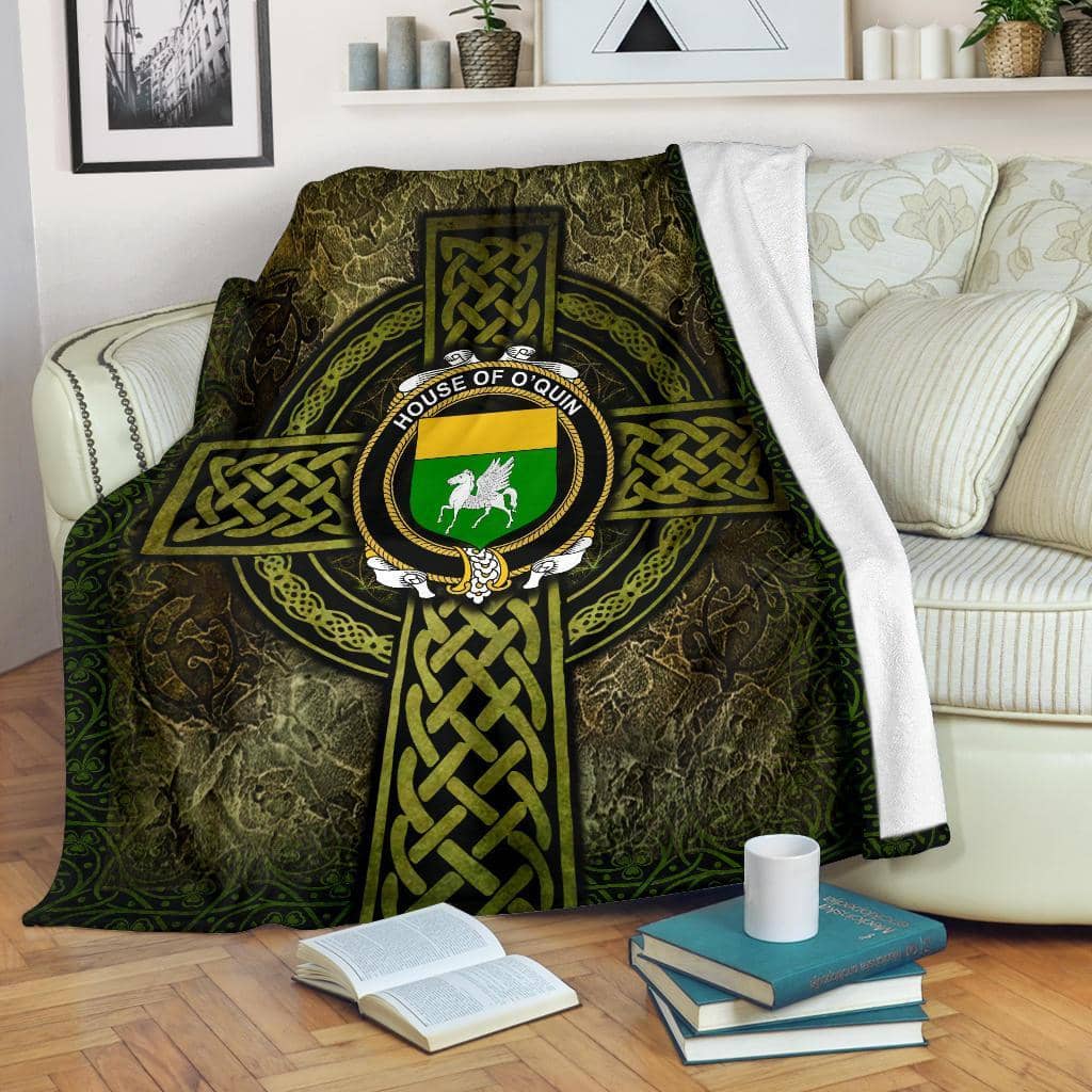 Amazon Best Seller House Of O Quin (annaly) Celtic Knott Fleece Blanket