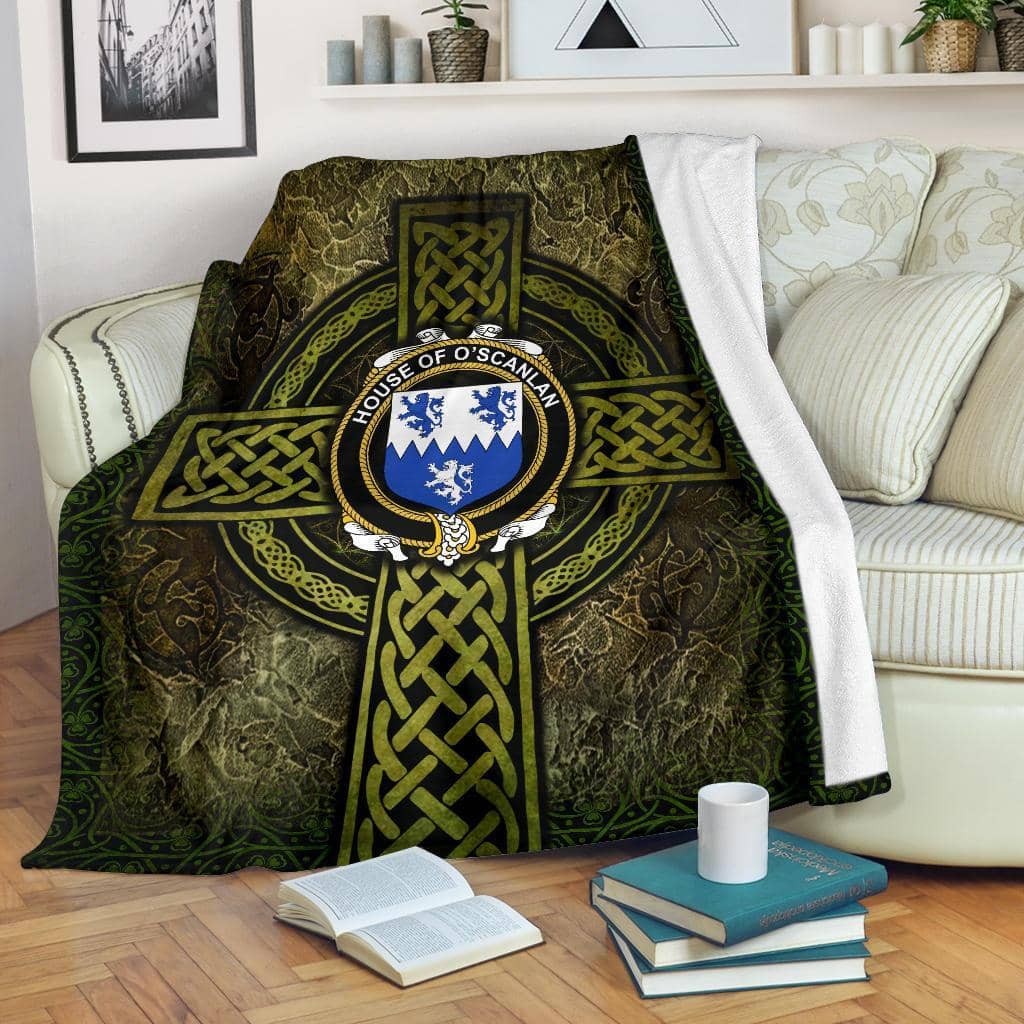 Amazon Best Seller House Of O Scanlan Celtic Knott Fleece Blanket