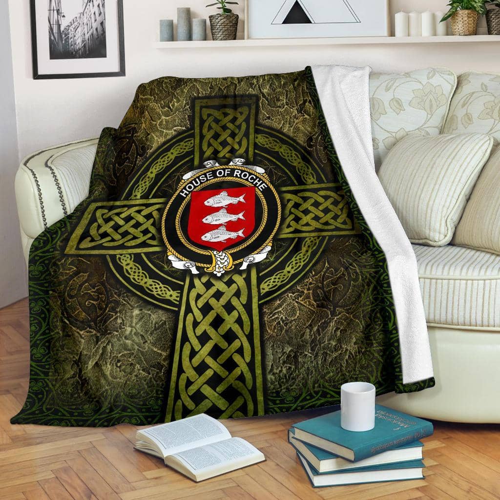 Amazon Best Seller House Of Roche Celtic Knott Fleece Blanket