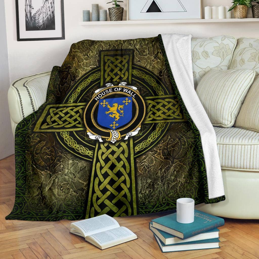 Amazon Best Seller House Of Wall Celtic Knott Fleece Blanket
