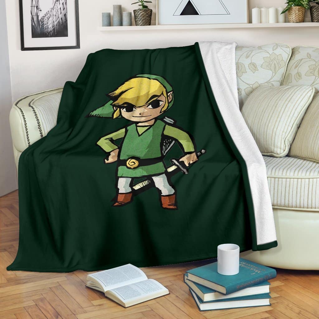 Amazon Best Seller Hyrule Warriors Legend Of Zelda Fleece Blanket