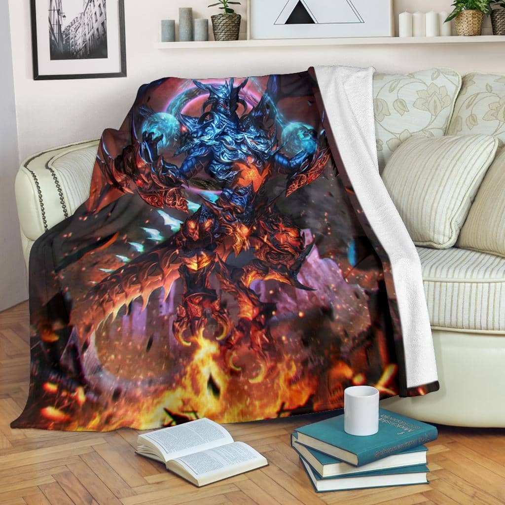 Amazon Best Seller Lindworm Legendary Dragon Fleece Blanket