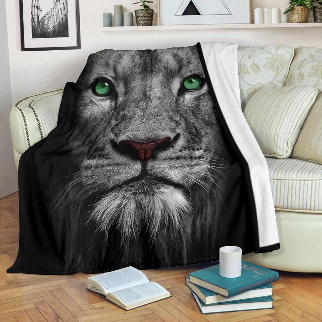 Amazon Best Seller Lion Face Amazing Lion Lover Fleece Blanket