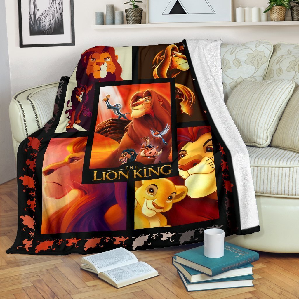 Amazon Best Seller Lion King Idea Fleece Blanket
