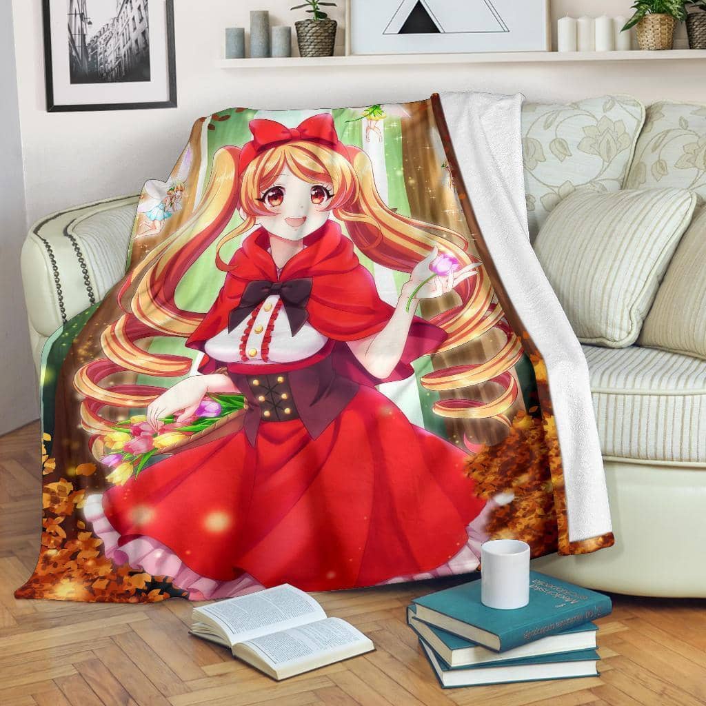 Amazon Best Seller Little Red Riding Hood Fleece Blanket