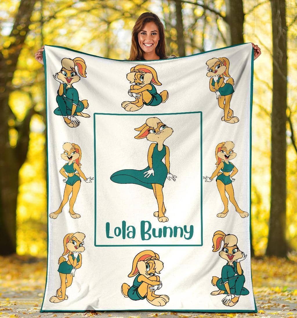 Amazon Best Seller Lola Bunny Looney Tunes Cartoon Fleece Blanket
