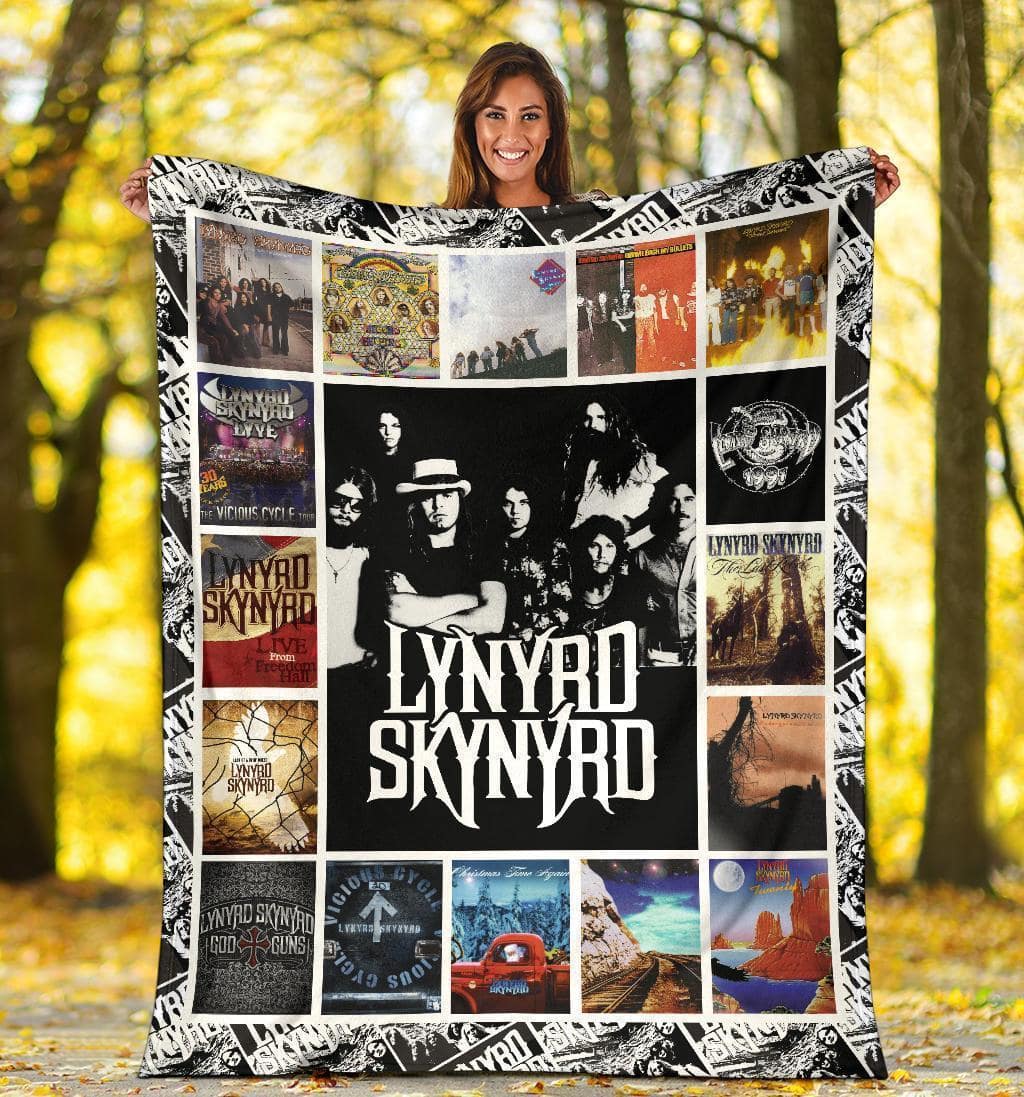 Amazon Best Seller Lynyrd Skynyrd Music Fleece Blanket