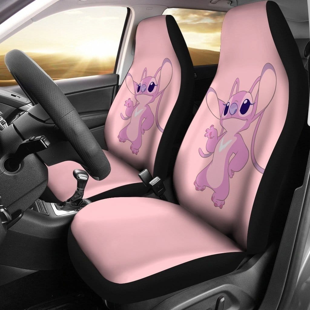 Angel Stitch Pink For Fan Gift Sku 1495 Car Seat Covers