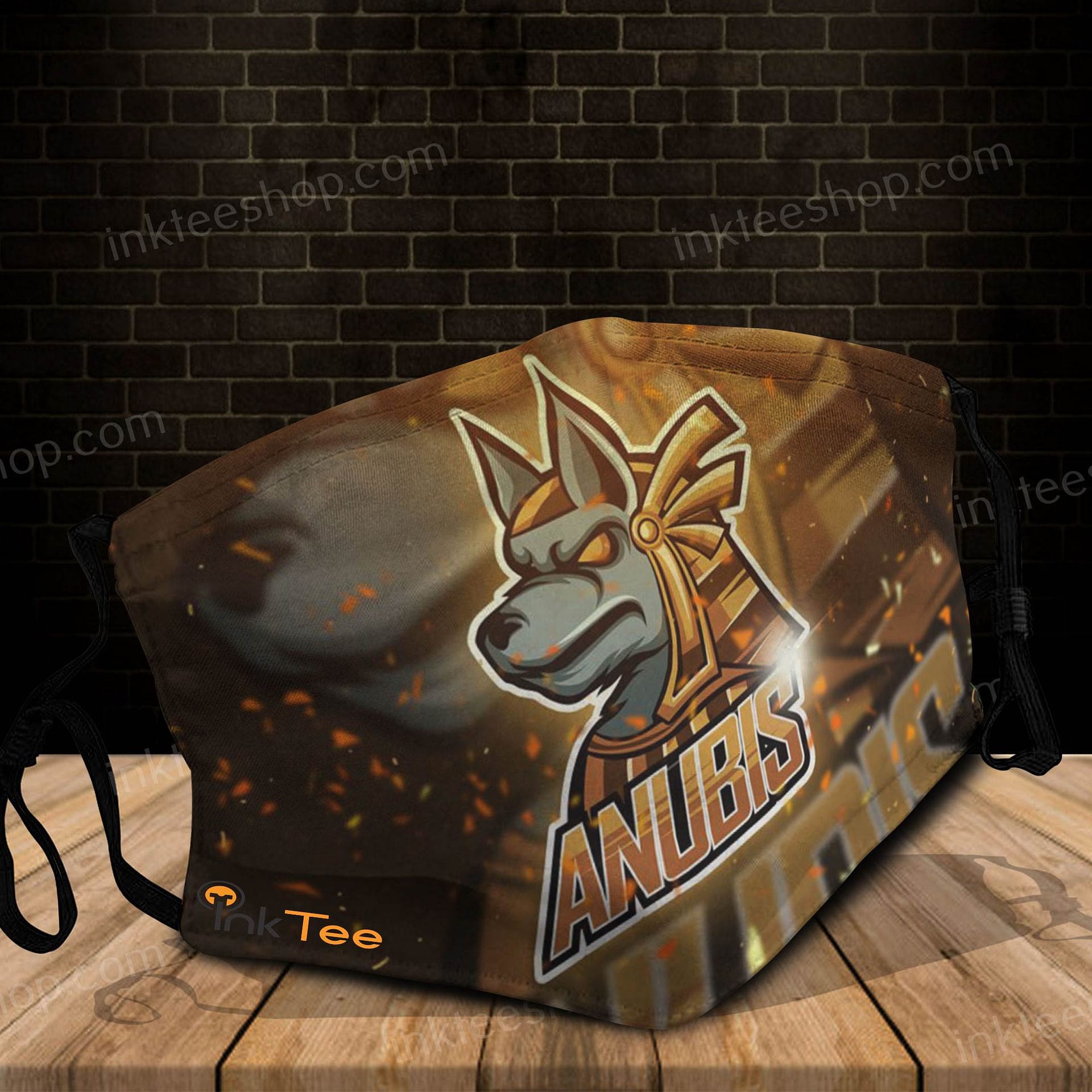 Anubis Mascot For Logo Esports Fans Face Mask