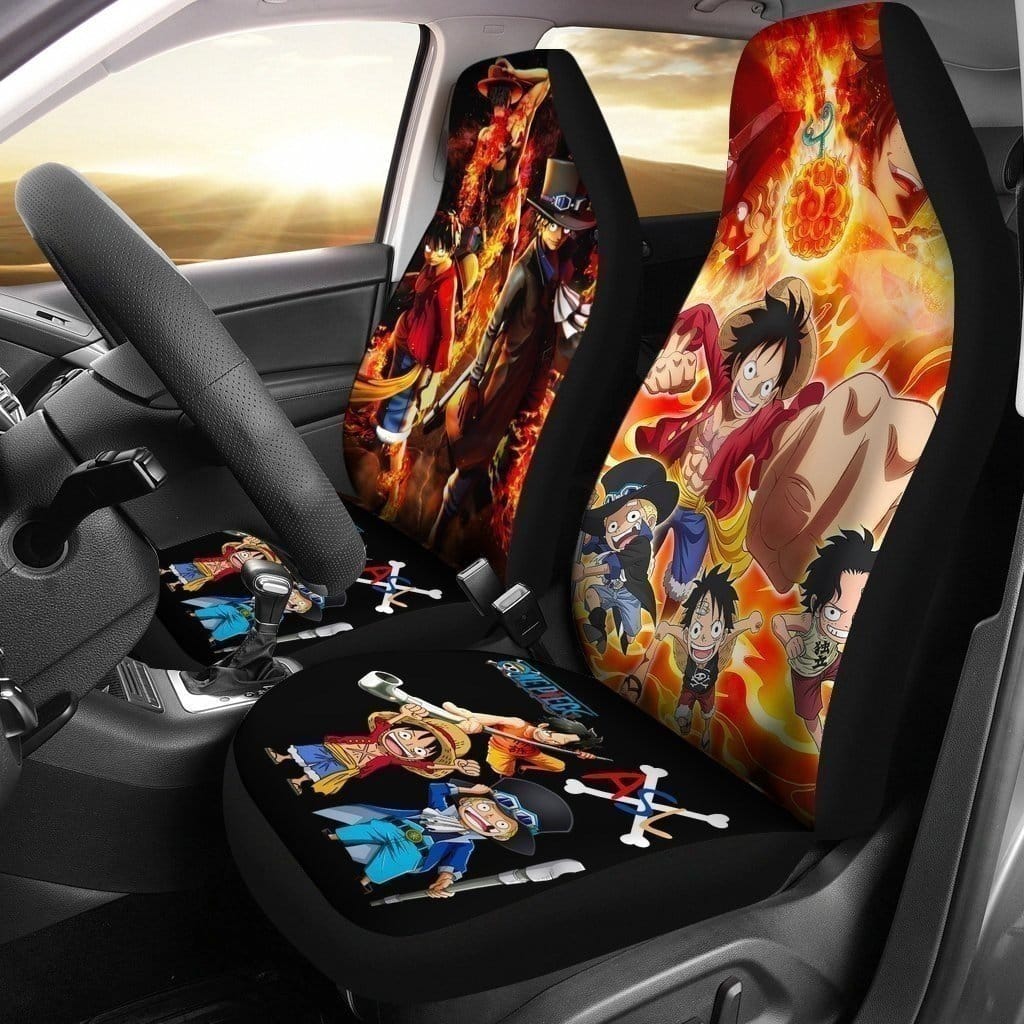 Asl Pirates Crew One Piece Anime For Fan Gift Sku 39 Car Seat Covers