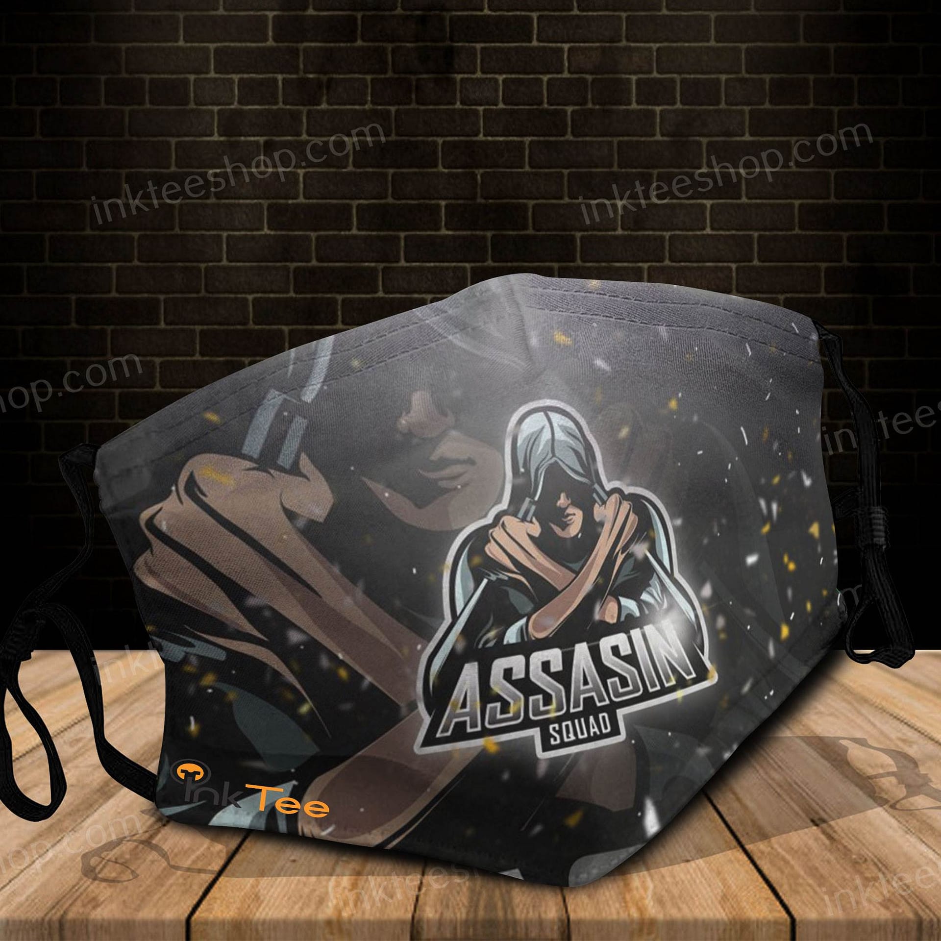 Assassin Mascot For Esports Fans Logo Face Mask