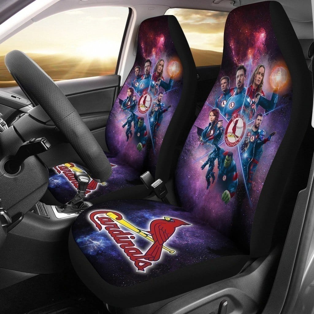 Avengers Baseball cardinals For Fan Gift Sku 1551 Car Seat Covers