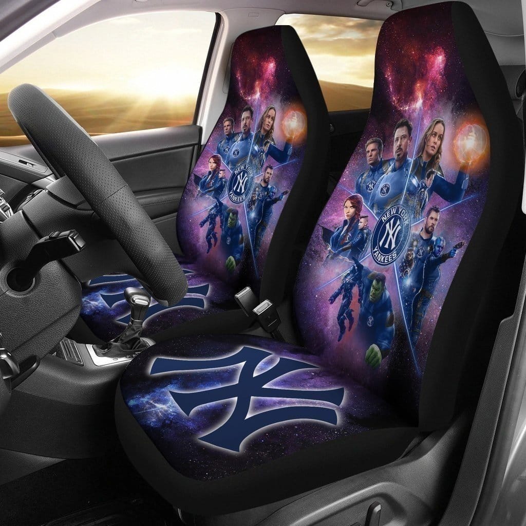 Avengers Baseball yankees For Fan Gift Sku 1464 Car Seat Covers