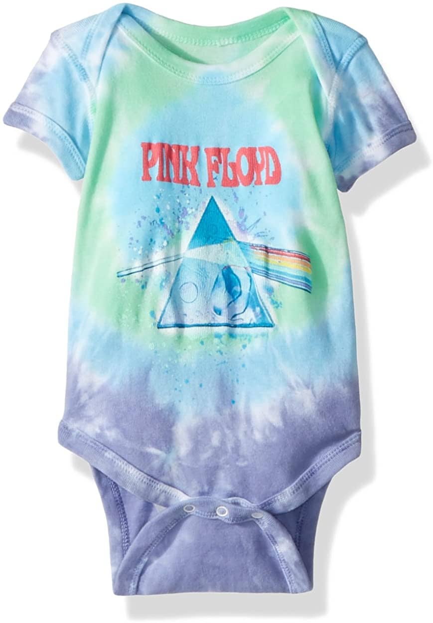 Baby-boys Pink Floyd Dark Side Oil Paint Onesie