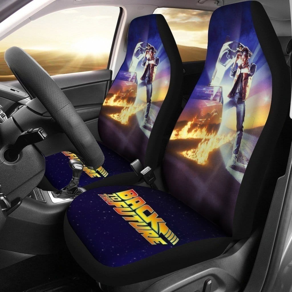 Back To Future For Fan Gift Sku 2150 Car Seat Covers