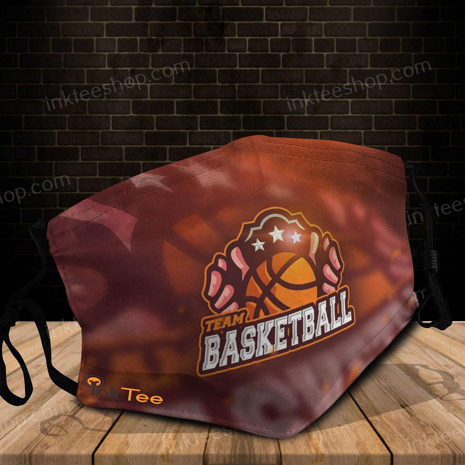Basketball Team Mascot For Esports Fans Logo Face Mask