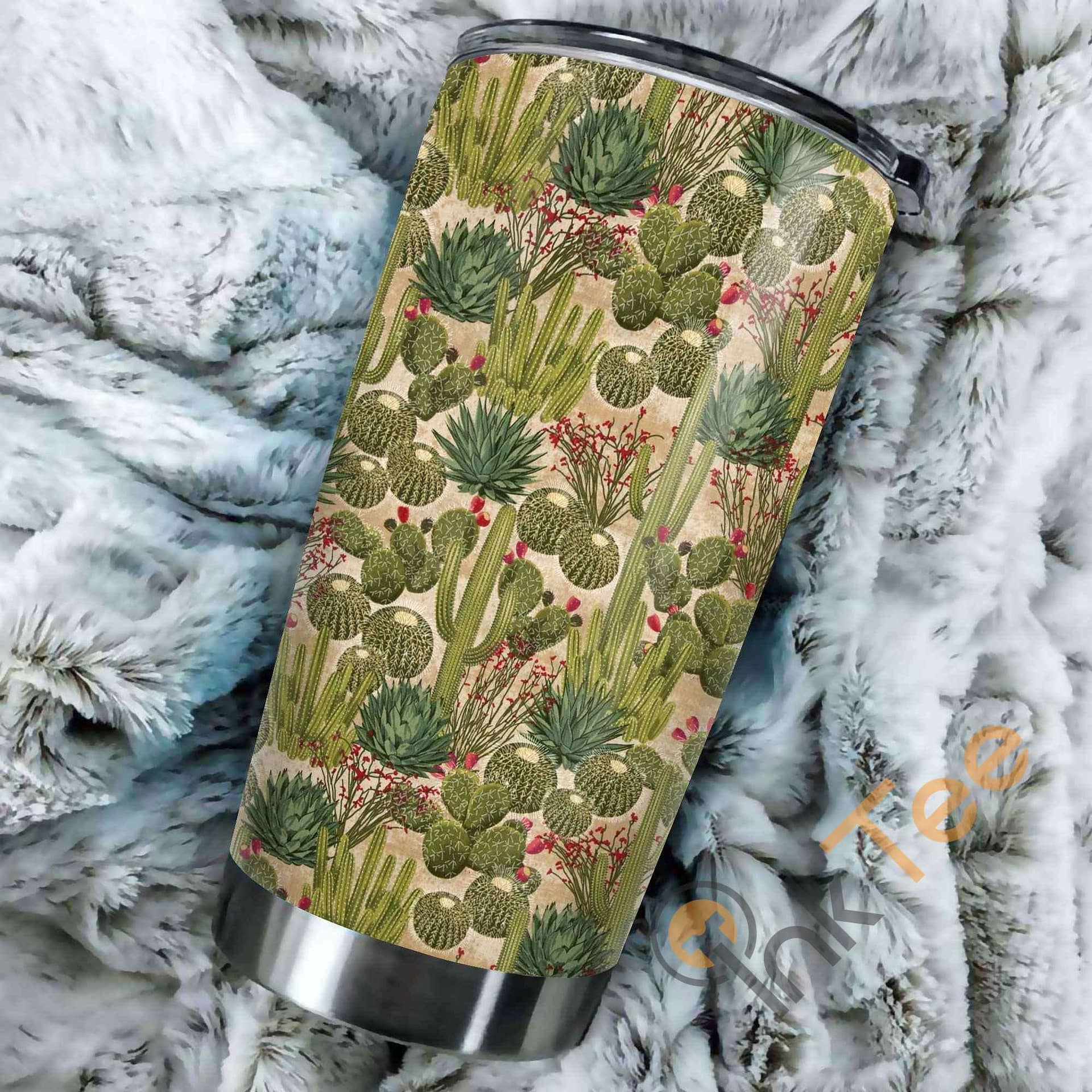 Beautiful Cactus Amazon Best Seller Sku 2674 Stainless Steel Tumbler