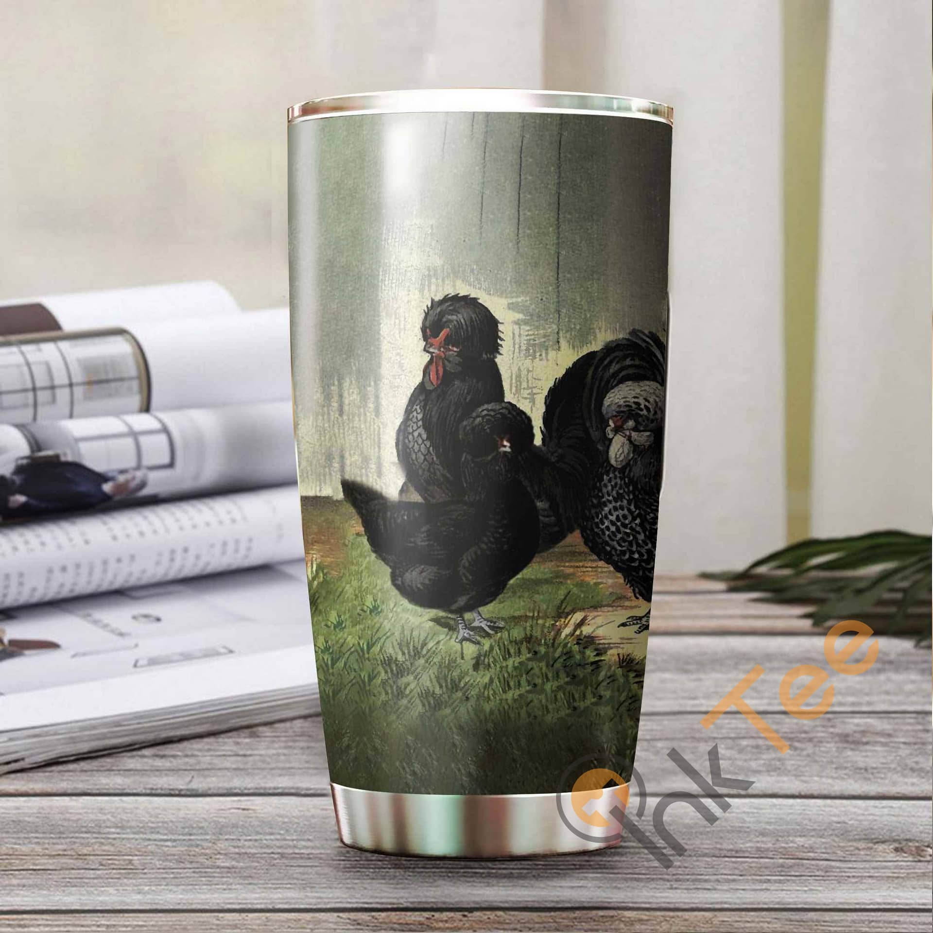 Beautiful French Breeds Chickens Chicken Stainless Steel Tumbler