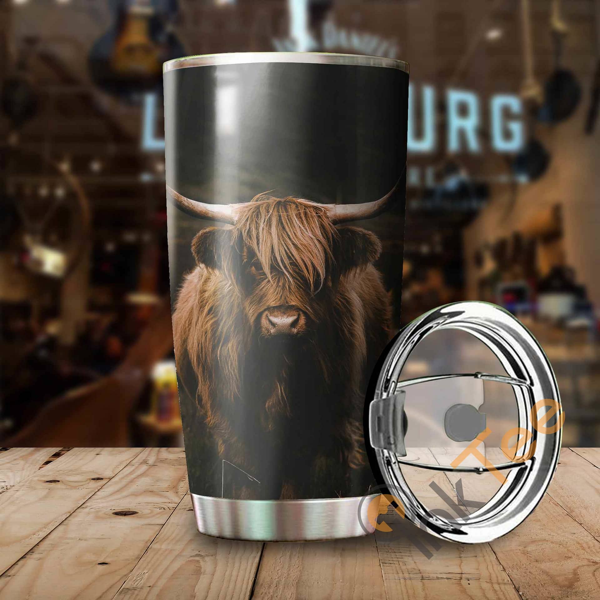 Beautiful Highland Cattle Stainless Steel Tumbler