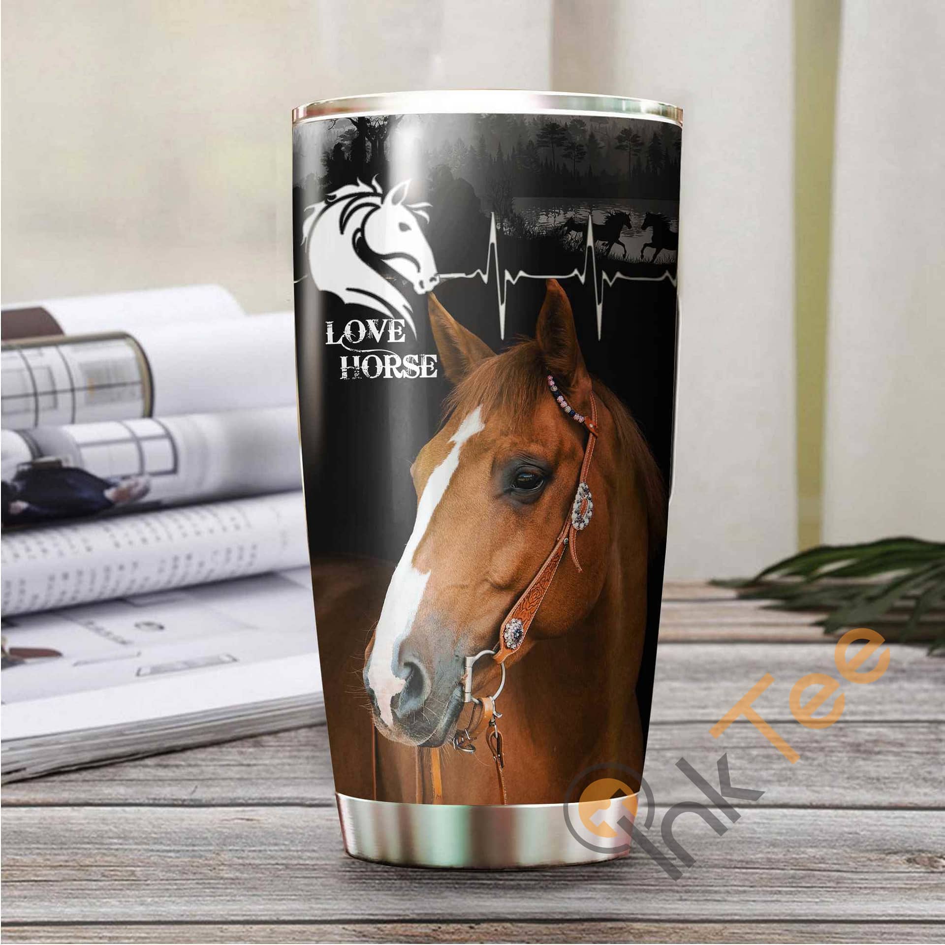 Beautiful Horse Amazon Best Seller Sku 3003 Stainless Steel Tumbler