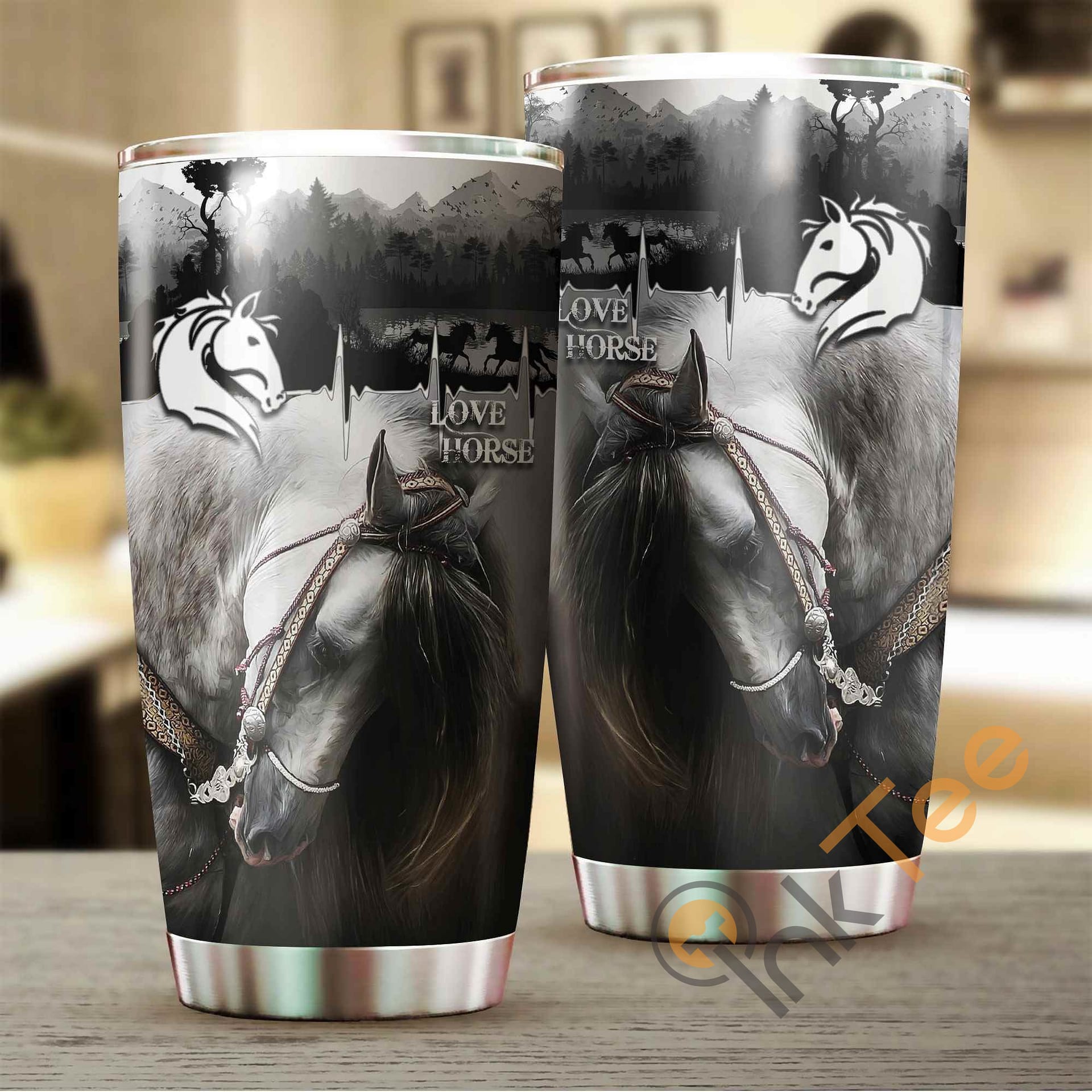 Beautiful Horse Amazon Best Seller Sku 3682 Stainless Steel Tumbler
