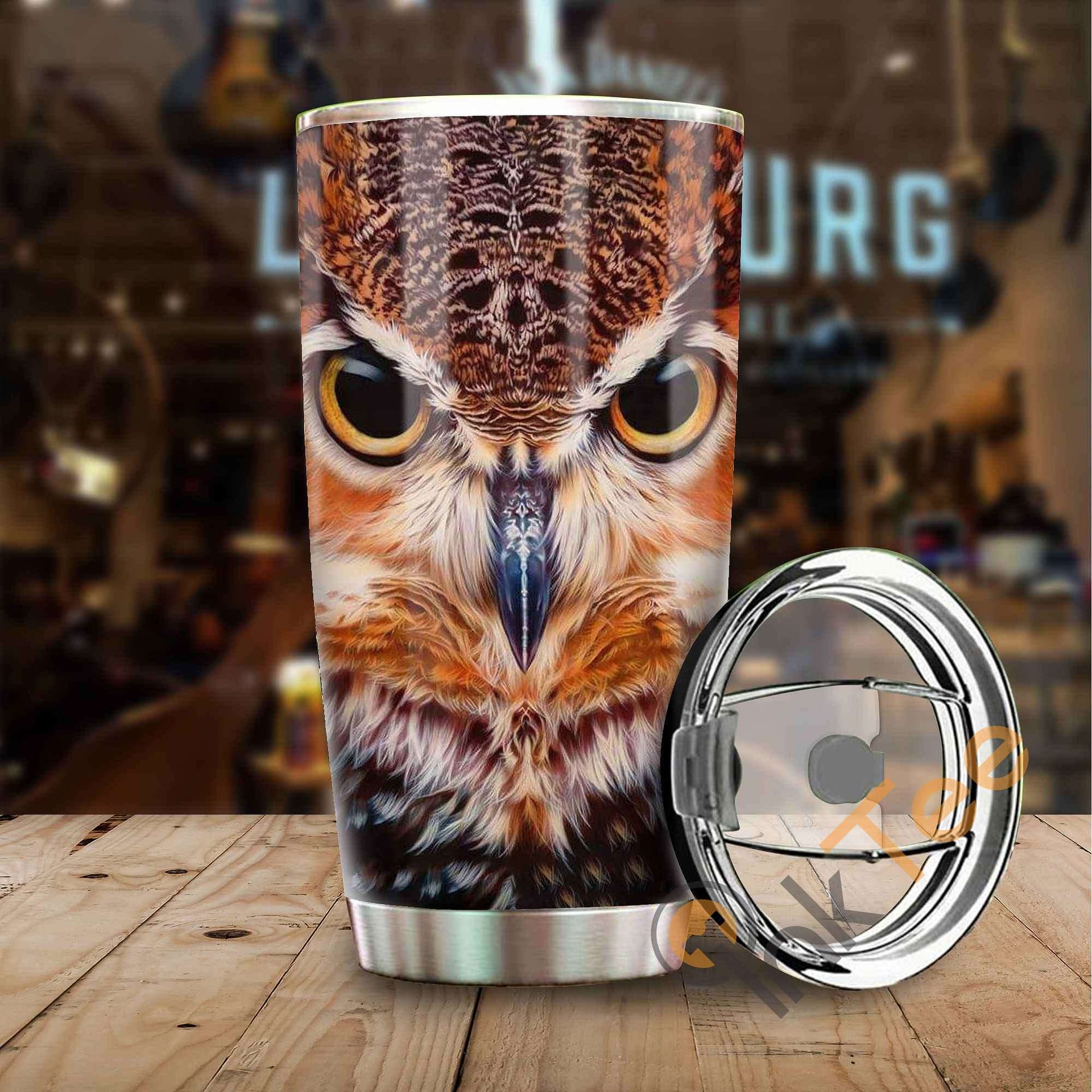 Beautiful Owl Amazon Best Seller Sku 3172 Stainless Steel Tumbler