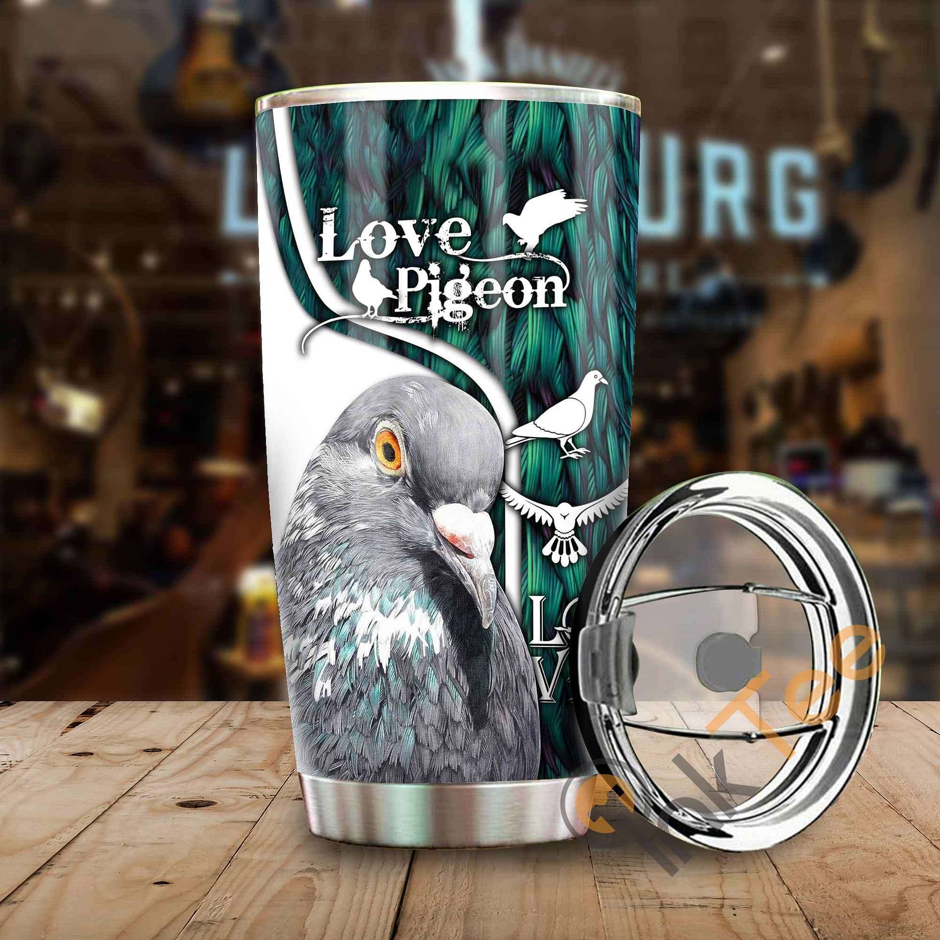 Beautiful Pigeon Amazon Best Seller Sku 3480 Stainless Steel Tumbler