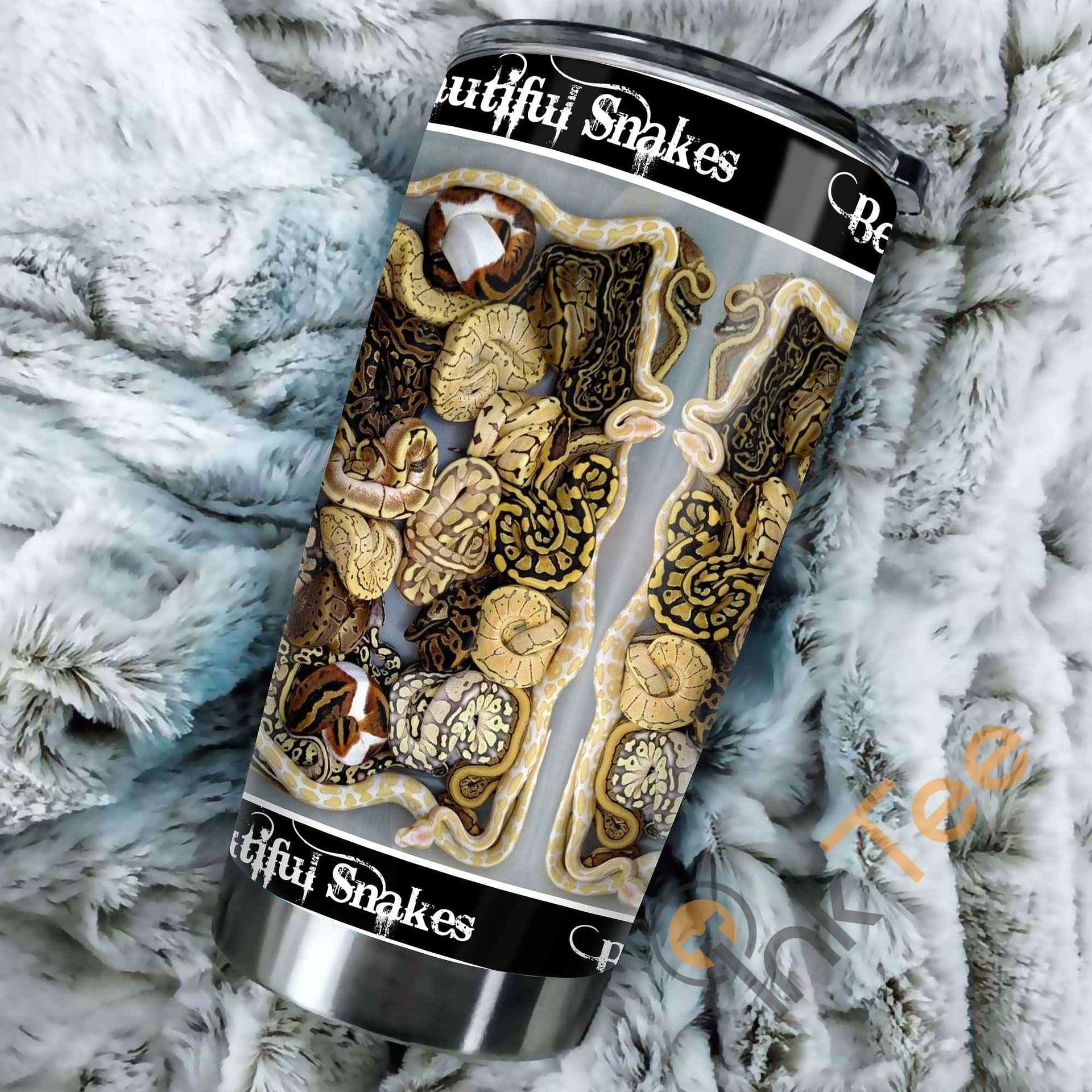 Beautiful Snakes Stainless Steel Tumbler