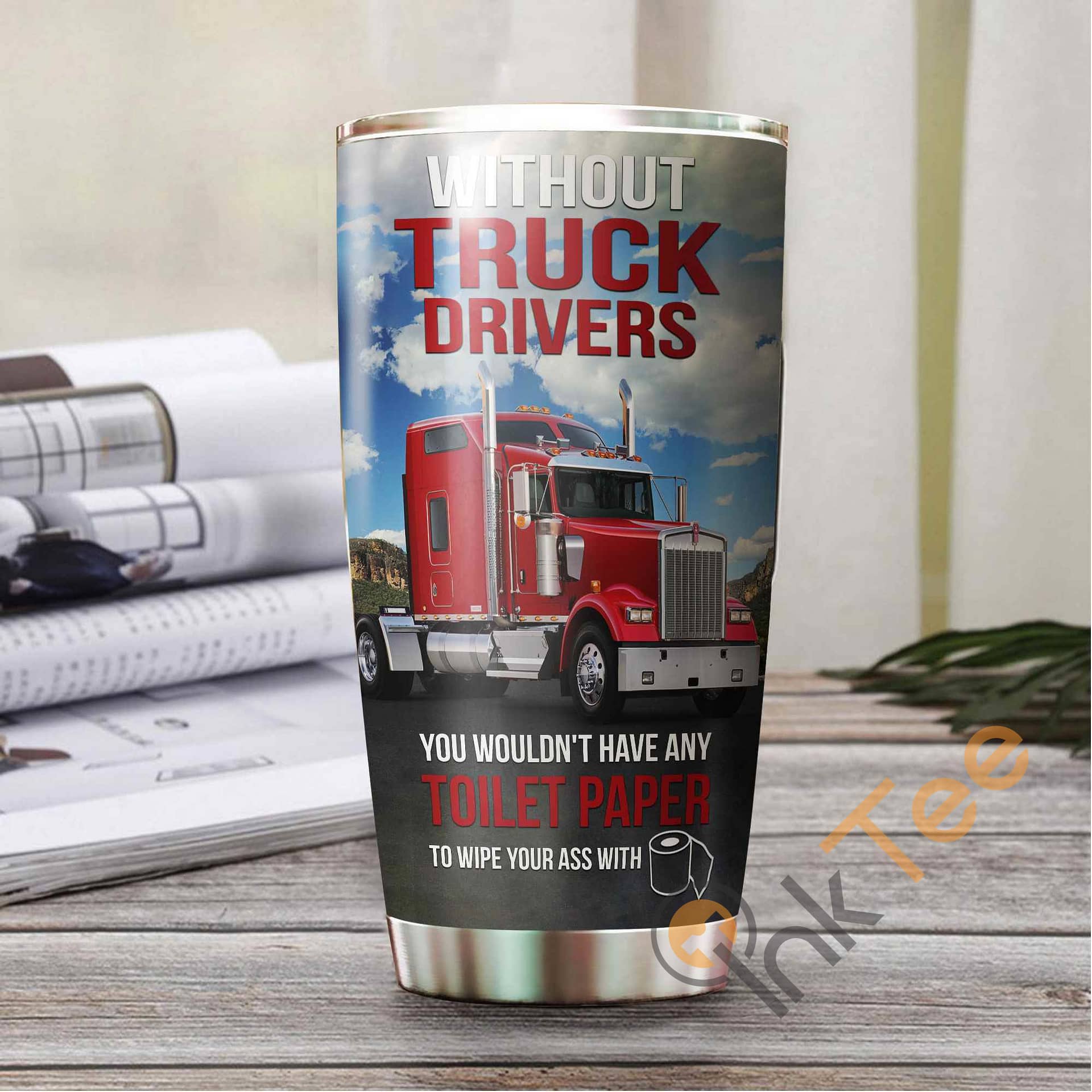 Beautiful Truck Amazon Best Seller Sku 3874 Stainless Steel Tumbler