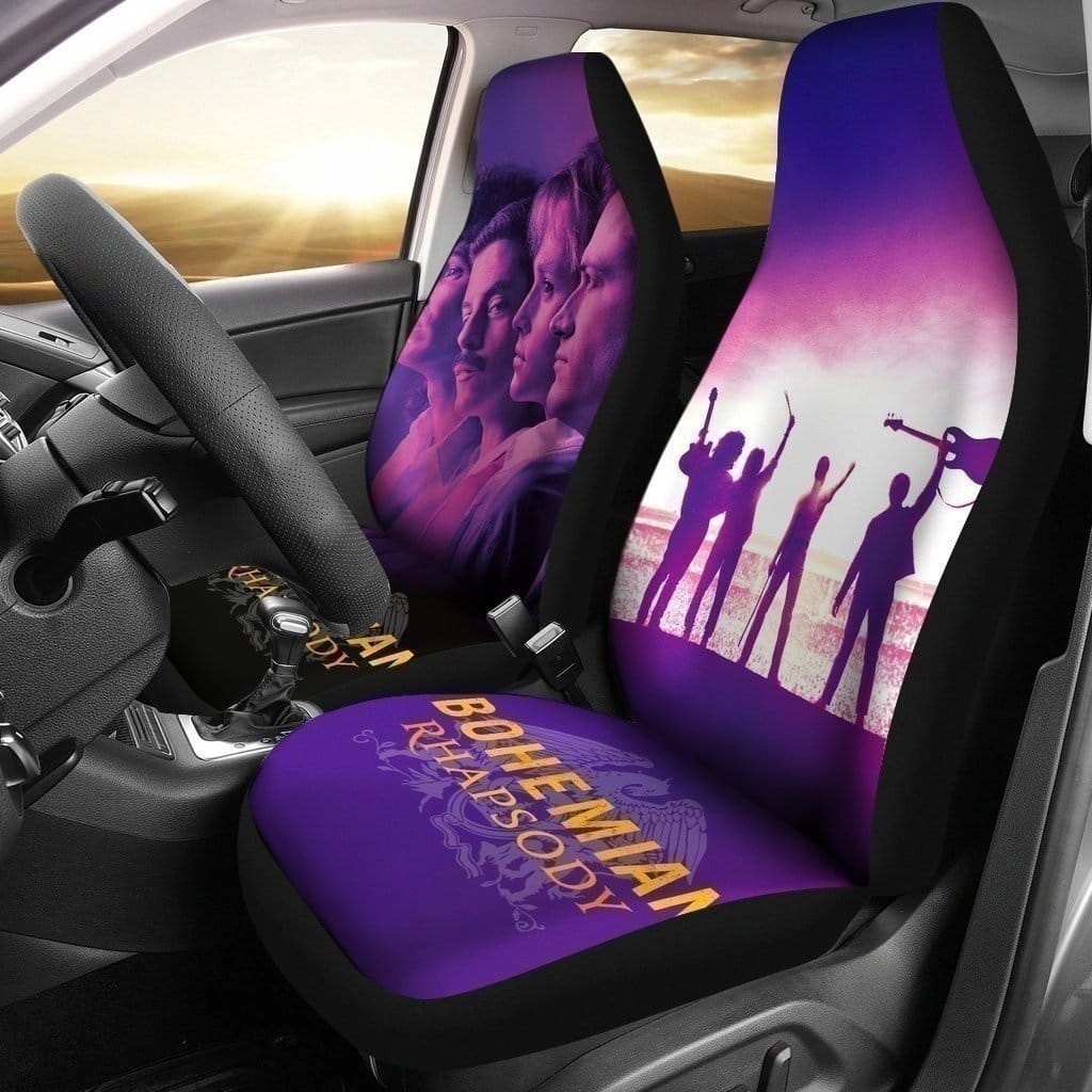 Bohemian Rhapsody Rock Band For Fan Gift Sku 2155 Car Seat Covers