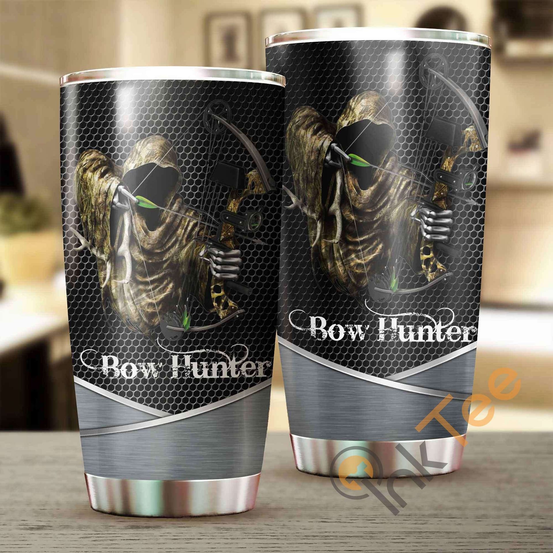 Bow Hunter Metal Amazon Best Seller Sku 3133 Stainless Steel Tumbler