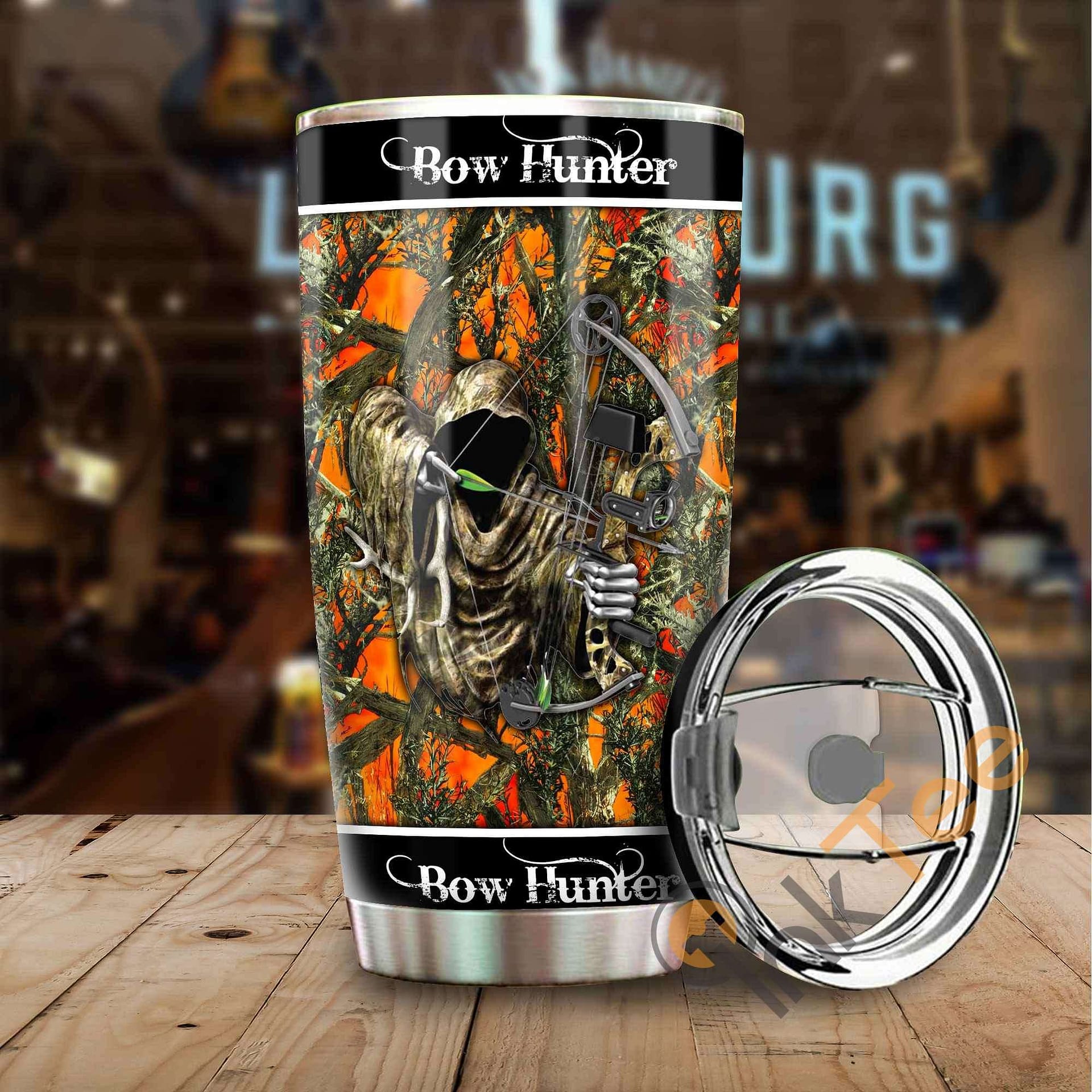 Bow Hunting Stainless Steel Tumbler