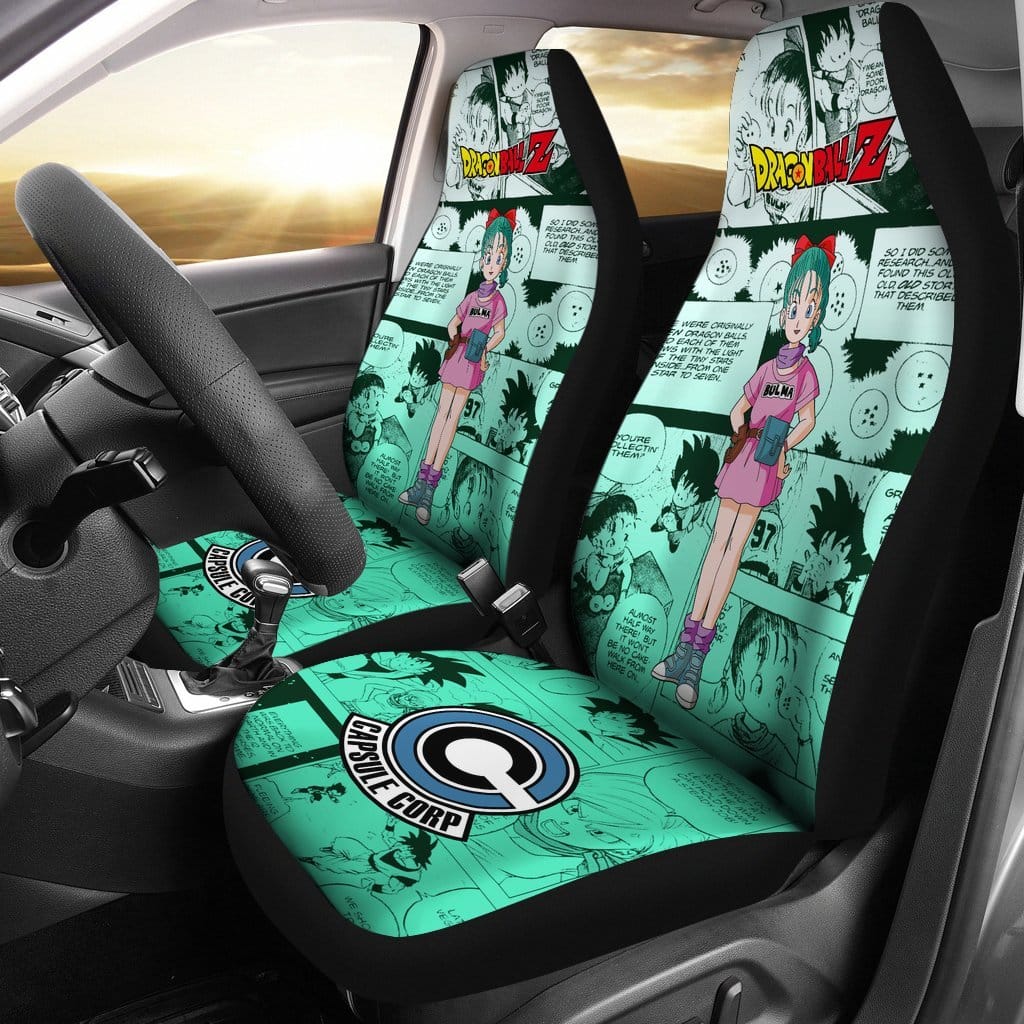 Bulma Dragon Ball Z For Fan Gift Sku 2089 Car Seat Covers