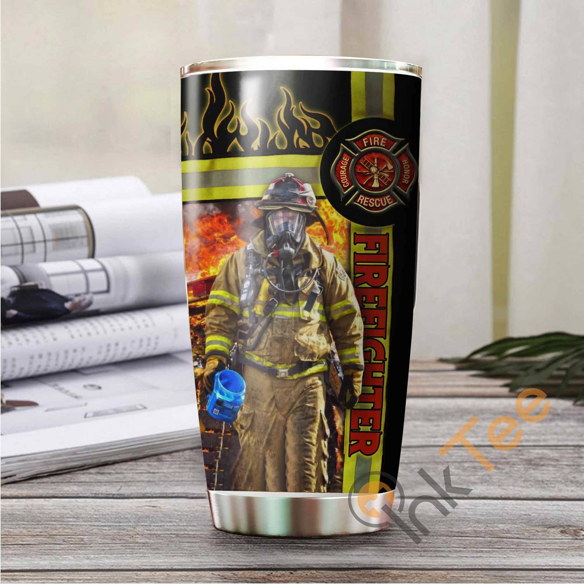 Collection Firefighter Amazon Best Seller Sku 3493 Stainless Steel Tumbler
