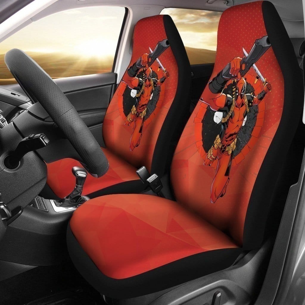 Cool Deadpool Fighting For Fan Gift Sku 2119 Car Seat Covers