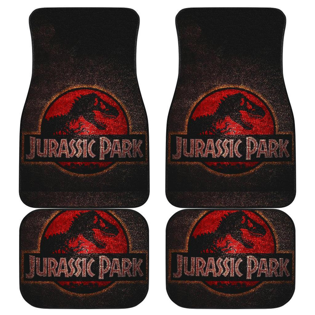Cool Jurassic Park Dinosaurs Logo Car Floor Mats
