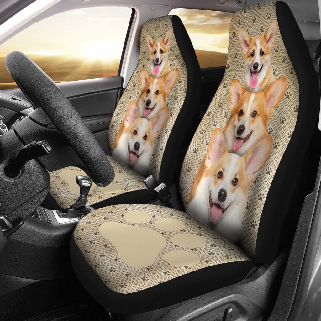 Corgi Dog For Fan Gift Sku 50 Car Seat Covers