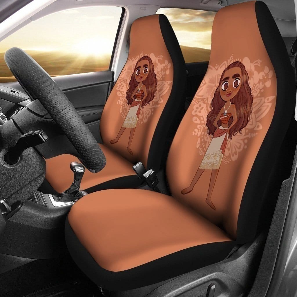 Cute Moana For Fan Gift Sku 2214 Car Seat Covers